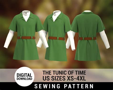 link costume pattern simplicity